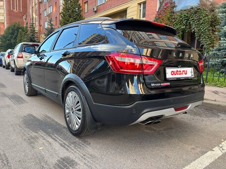2019 Lada (ВАЗ) Vesta SW Cross I, чёрный, 895000 рублей, вид 4
