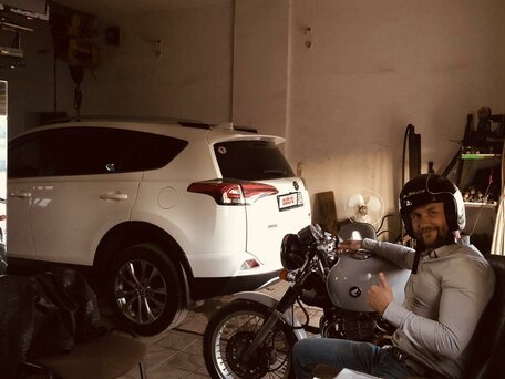 1997 Honda GB 400, серый, 350000 рублей, вид 3