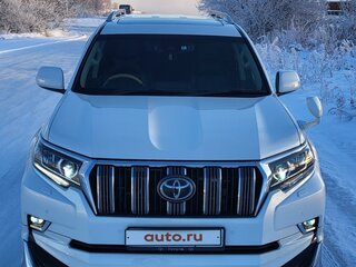 2018 Toyota Land Cruiser Prado 150 Series Рестайлинг 2, белый, 4700000 рублей, вид 2