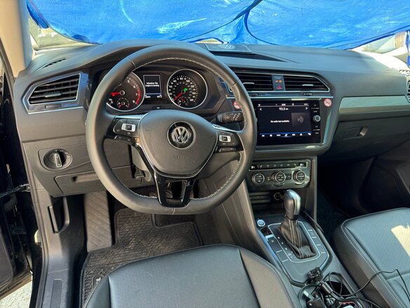 2021 Volkswagen Tiguan Allspace II, чёрный, 3000000 рублей - вид 5