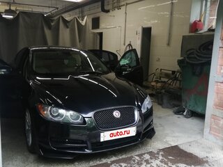 2008 Jaguar XF I, чёрный, 1300000 рублей, вид 1