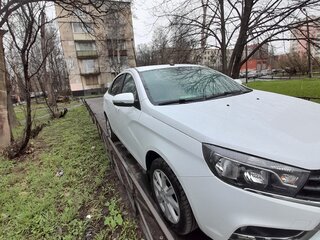 2019 Lada (ВАЗ) Vesta I, белый, 750000 рублей, вид 2