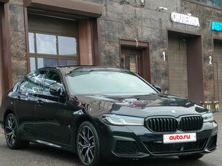 2021 BMW 5 серии 530d xDrive VII (G30/G31/G38) Рестайлинг, чёрный, 6400000 рублей, вид 3