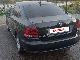 2018 Volkswagen Polo V Рестайлинг, чёрный, 1350000 рублей, вид 5