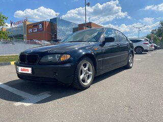 2002 BMW 3 серии N42 316i IV (E46) Рестайлинг, чёрный, 510000 рублей, вид 1