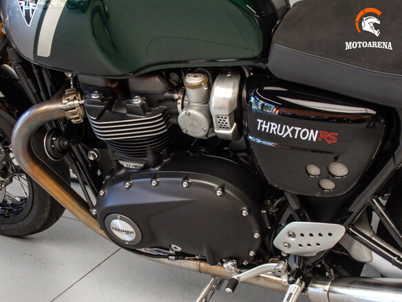 2022 Triumph Thruxton, чёрный, 1331647 рублей - вид 14