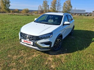 2024 Lada (ВАЗ) Vesta SW Cross I Рестайлинг (NG), белый, 1400000 рублей, вид 1
