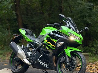 2019 Kawasaki Ninja 400, зелёный, 510000 рублей, вид 2