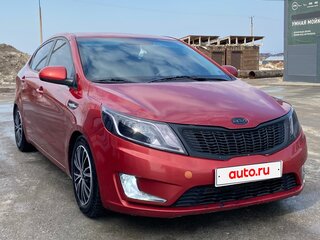 2012 Kia Rio 5-speed III, красный, 650000 рублей, вид 3