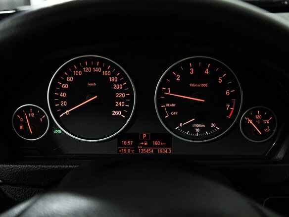 2015 BMW 3 серии 320i VI (F3x), чёрный - вид 11