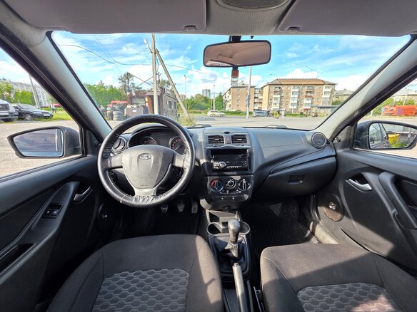2019 Lada (ВАЗ) Granta I Рестайлинг, серебристый, 400000 рублей - вид 6