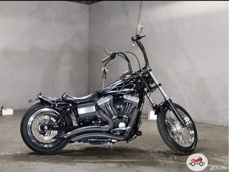2006 Harley-Davidson Street Bob, чёрный, 799000 рублей, вид 2