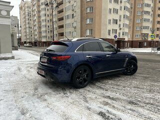 2012 Infiniti FX37 II (S51) Рестайлинг, синий, 2450000 рублей, вид 4