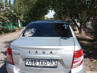2019 Lada (ВАЗ) Granta I Рестайлинг, серый, 850000 рублей, вид 2
