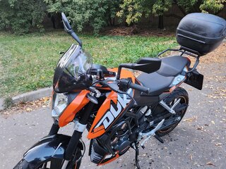 2014 KTM 200 Duke, оранжевый, 190000 рублей, вид 2