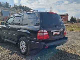 2004 Toyota Land Cruiser 100 Series Рестайлинг 1, чёрный, 2450000 рублей, вид 5