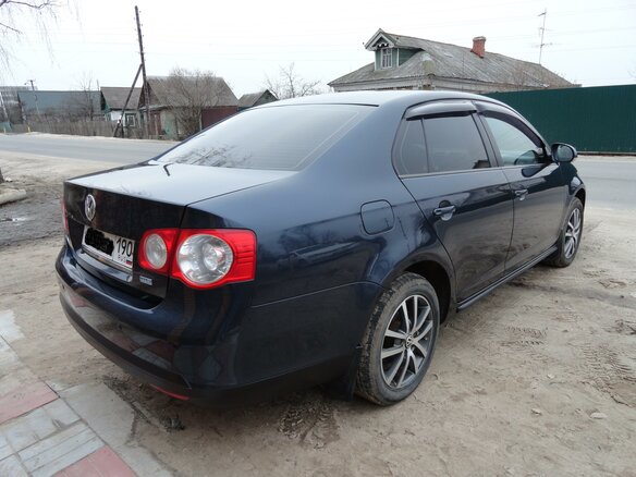 2008 Volkswagen Jetta V, синий - вид 2