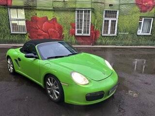 2005 Porsche Boxster II (987), зелёный, 2400000 рублей, вид 3