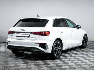 2021 Audi A3 Sportback 35 TFSI IV (8Y), белый, 3280000 рублей, вид 5
