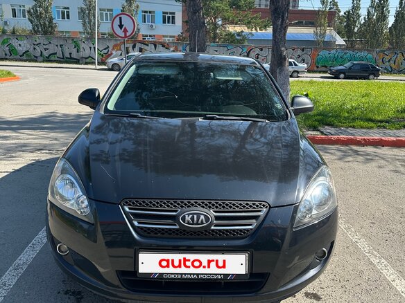 2009 Kia Ceed I, чёрный