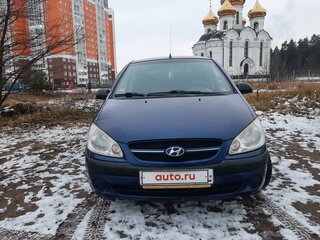 2007 Hyundai Getz I Рестайлинг, синий, 465000 рублей, вид 2