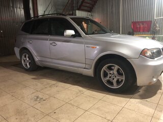 2003 BMW X3 30i I (E83), серебристый, 1200000 рублей, вид 3