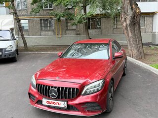 2020 Mercedes-Benz C-Класс 200 IV (W205) Рестайлинг, красный, 2900000 рублей, вид 2
