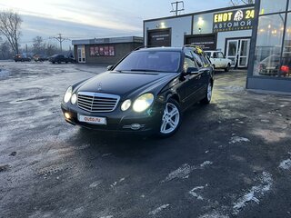 2007 Mercedes-Benz E-Класс 200 III (W211, S211) Рестайлинг, чёрный, 950000 рублей, вид 3
