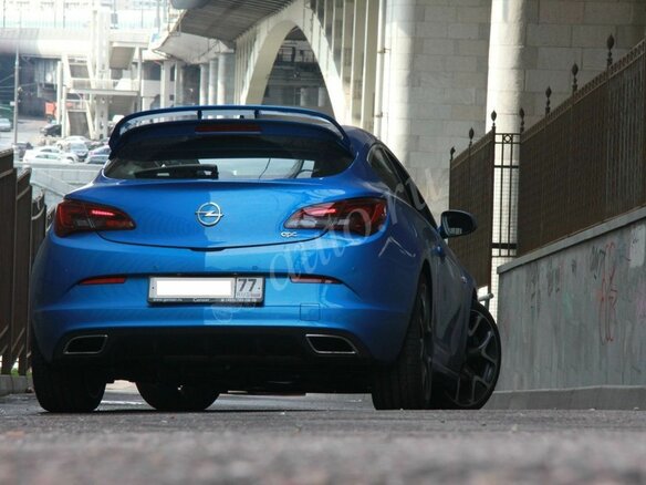 2013 Opel Astra OPC J, синий - вид 5
