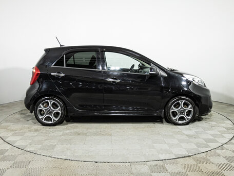 2015 Kia Picanto II Рестайлинг, чёрный, 1099700 рублей, вид 4