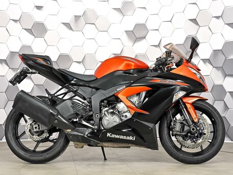 2014 Kawasaki ZX-6 Ninja, оранжевый, 699000 рублей, вид 3