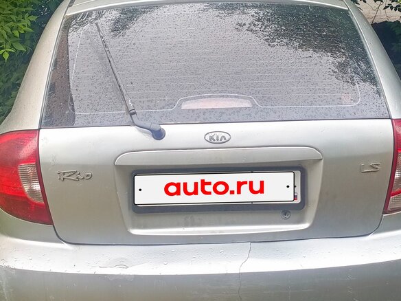 2004 Kia Rio I Рестайлинг, серый, 130000 рублей - вид 12