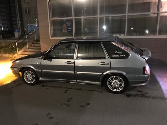 2008 Lada (ВАЗ) 2114, серый, 135000 рублей - вид 13