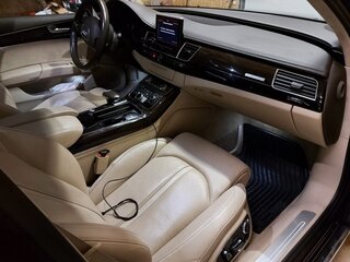2016 Audi A8 Long III (D4) Рестайлинг, коричневый, 4200000 рублей, вид 5