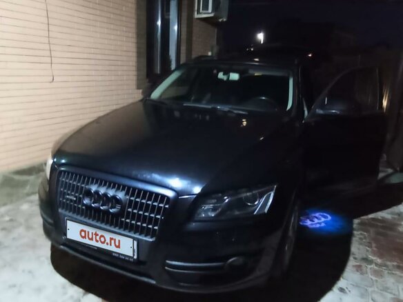 2010 Audi Q5 I (8R), чёрный, 1500000 рублей