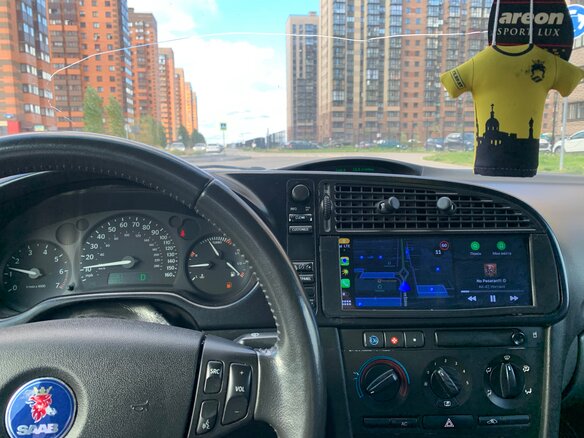 2003 Saab 9-3 II, серый, 330000 рублей - вид 16