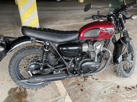 2012 Kawasaki W 800, красный, 355000 рублей, вид 3