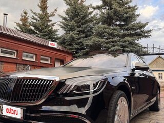 2017 Mercedes-Benz Maybach S-Класс 500 I (X222), чёрный, 7600000 рублей, вид 4