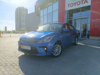 2017 Kia Rio IV, синий, 1400000 рублей, вид 1