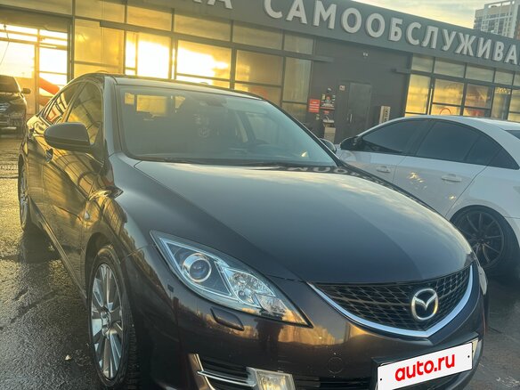 2007 Mazda 6 II (GH), чёрный, 830000 рублей - вид 2