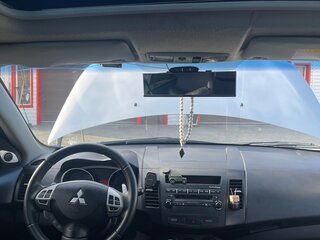 2008 Mitsubishi Outlander II, серебристый, 1350000 рублей, вид 5