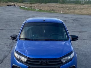2022 Lada (ВАЗ) Granta I Рестайлинг, синий, 730000 рублей, вид 4
