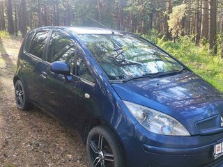 2003 Mitsubishi Colt VI (Z20/Z30), синий, 520000 рублей, вид 3