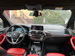 2018 BMW X3 M40i III (G01), синий, 4200000 рублей, вид 4