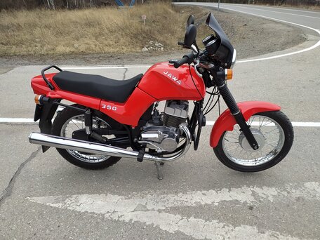 1987 Jawa 350/638, красный, 430000 рублей, вид 2