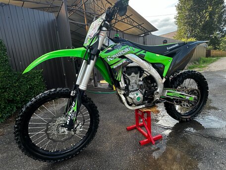 2017 Kawasaki KX 450, зелёный, 570000 рублей, вид 2