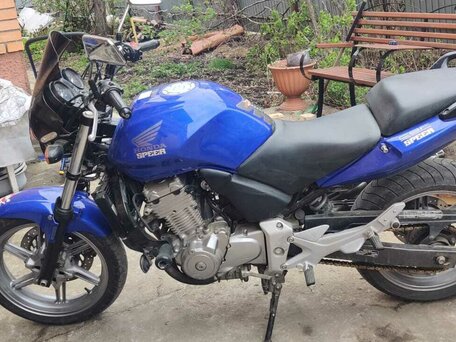 2004 Honda CBF 500, синий, 528344 рублей, вид 1