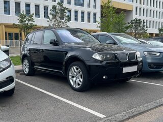 2008 BMW X3 20d I (E83) Рестайлинг, чёрный, 1299000 рублей, вид 1