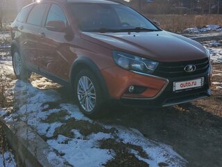 2019 Lada (ВАЗ) Vesta SW Cross I, оранжевый, 1200000 рублей, вид 1