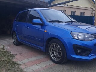 2017 Lada (ВАЗ) Kalina Sport II, синий, 850000 рублей, вид 2